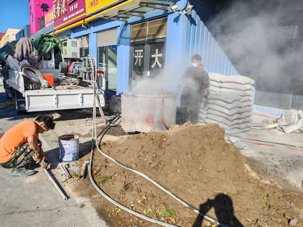 炉霍顶管注浆加固